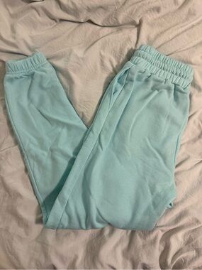 Womens Light Aqua Sweatpants - Comfort Fit